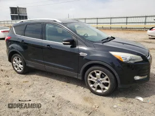 2014 Ford Escape Titanium with VIN 1FMCU9J90EUE04866, listed as a Copart auction lot 54182455 with 202,066 mi miles and Salvage Title. Bid and sale history available at carsss.com. Image 4.