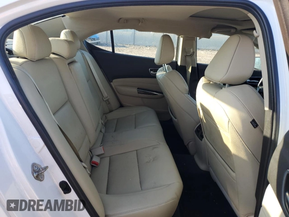 2020 Acura TLX with VIN 19UUB2F31LA000369, listed as a Copart auction lot 48179305 with 0 mi miles and Salvage Title. Bid and sale history available at carsss.com. Image 10.