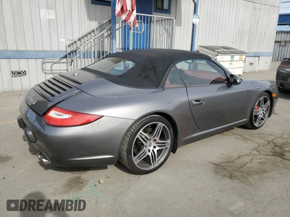 2011 Porsche 911 Carrera S with VIN WP0CB2A95BS755250, listed as a Copart auction lot 42056145 with 53,048 mi miles and Salvage Title. Bid and sale history available at DreamBid. Image 3.