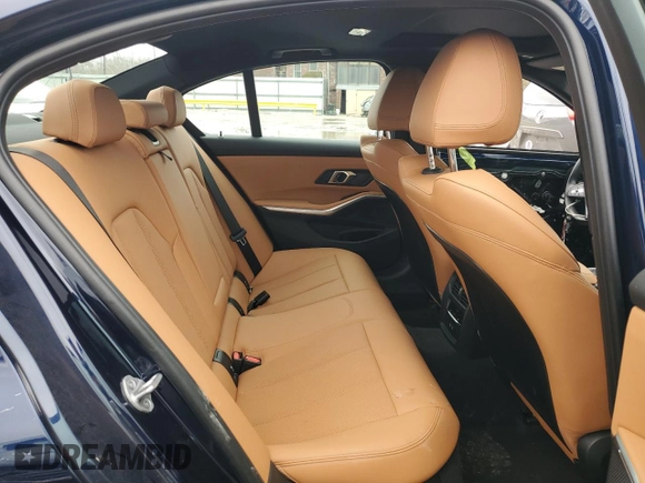 2024 BMW 3 Series 330i xDrive with VIN 3MW89FF09R8E24554, listed as a Copart auction lot 48177775 with 9,363 mi miles and Salvage Title. Bid and sale history available at carsss.com. Image 10.