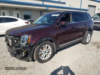 2022 Kia Telluride LX with VIN 5XYP2DHC4NG238403, listed as a Copart auction lot 47356145 with 62,786 mi miles and Salvage Title. Bid and sale history available at DreamBid. Image 1.