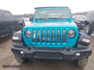2020 Jeep Wrangler Sport S with VIN 1C4GJXAN4LW263737, listed as a IAAI auction lot 41983063 with 38,209 mi miles. Bid and sale history available at carsss.com. Image 13.