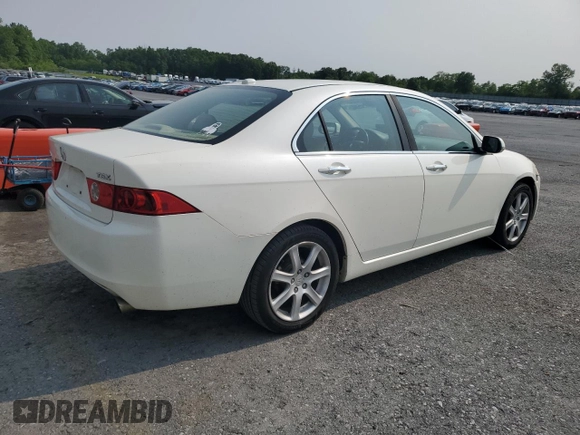 2005 Acura TSX with VIN JH4CL96975C035489, listed as a Copart auction lot 59174225 with 208,042 mi miles and Salvage title. Bid and sale history available at DreamBid. Image 3.