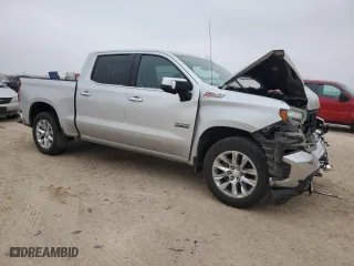 2019 Chevrolet Silverado 1500 LTZ with VIN 3GCUYGED9KG256523, listed as a Copart auction lot 45790835 with 77,435 mi miles and Salvage Title. Bid and sale history available at carsss.com. Image 4.