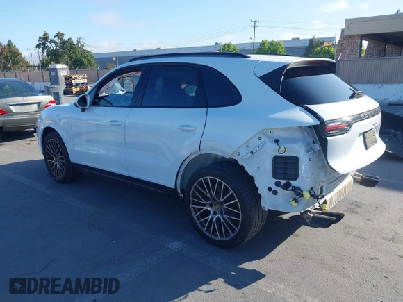 2023 Porsche Cayenne with VIN WP1AA2AY4PDA00778, listed as a IAAI auction lot 42598396 with 35,344 mi miles and . Bid and sale history available at DreamBid. Image 3.