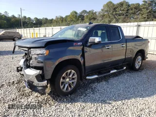 2020 Chevrolet Silverado 1500 LTZ with VIN 1GCRYGED8LZ292386, listed as a Copart auction lot 75872874 with 53,902 mi miles and Salvage Title. Bid and sale history available at DreamBid. Image 1.