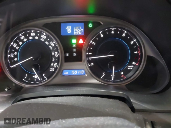2010 Lexus IS 250 with VIN JTHCF5C28A5041775, listed as a IAAI auction lot 42364472 with 159,140 mi miles and . Bid and sale history available at DreamBid. Image 7.