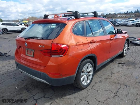 2013 BMW X1 xDrive28i with VIN WBAVL1C58DVR90699, listed as a IAAI auction lot 41809183 with 96,986 mi miles. Bid and sale history available at carsss.com. Image 4.