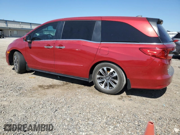 2023 Honda Odyssey EX-L с VIN 5FNRL6H64PB032715, выставлен на аукционе Copart как лот 52238215 с пробегом 39 871 миль миль и Списание • Salvage title. История ставок и продаж доступна на DreamBid. Изображение 2.