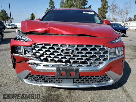2021 Hyundai Santa Fe SEL z VIN 5NMS24AJ8MH332761, wystawiony jako Copart lot #56950795 z przebiegiem 68 391 mil mil oraz Szkoda całkowita • Salvage title. Historia ofert i sprzedaży dostępna na DreamBid. Obrazek 5.