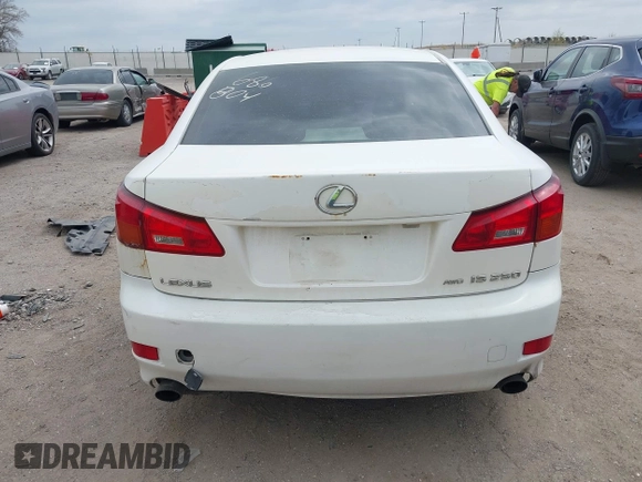 2006 Lexus IS 250 with VIN JTHCK262862008371, listed as a IAAI auction lot 42061562 with 201,598 mi miles and . Bid and sale history available at DreamBid. Image 16.