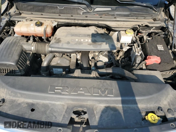 2021 Ram 1500 Tradesman with VIN 1C6SRFNM4MN500773, listed as a Copart auction lot 61540325 with 131,004 mi miles and Salvage title. Bid and sale history available at DreamBid. Image 11.