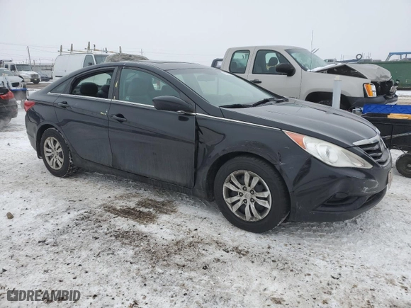 2011 Hyundai Sonata GLS with VIN 5NPEB4AC3BH241363, listed as a Copart auction lot 45345135 with 177,478 mi miles and Non Repairable. Bid and sale history available at carsss.com. Image 4.