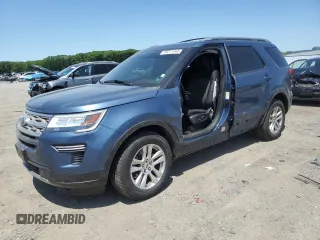 2018 Ford Explorer XLT z VIN 1FM5K8D88JGB73056, wystawiony jako Copart lot #59071345 z przebiegiem 113 843 mil mil oraz Szkoda całkowita • Salvage title. Historia ofert i sprzedaży dostępna na DreamBid. Obrazek 1.