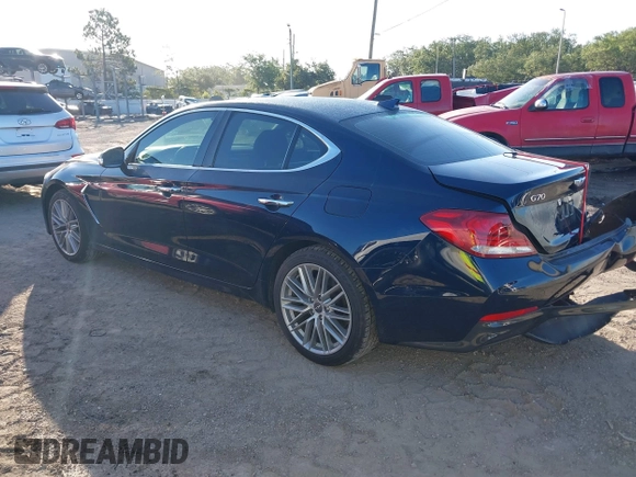 2020 Genesis G70 2.0T с VIN KMTG64LA1LU062420, выставлен на аукционе IAAI как лот 42260170 с пробегом 68 450 миль миль и . История ставок и продаж доступна на DreamBid. Изображение 3.