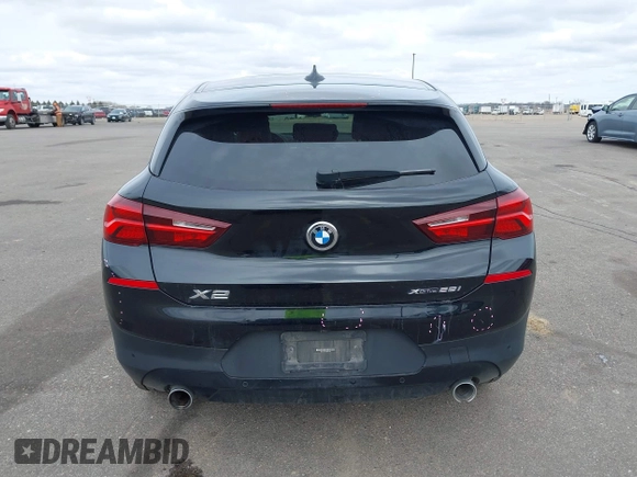 2020 BMW X2 xDrive28i with VIN WBXYJ1C02L5R71755, listed as a IAAI auction lot 41957012 with 69,997 mi miles. Bid and sale history available at carsss.com. Image 17.