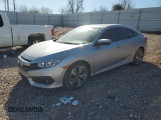 2018 Honda Civic EX-L z VIN JHMFC1F70JX019859, wystawiony jako Copart lot #50033985 z przebiegiem 70 488 mil mil oraz Szkoda całkowita • Salvage title. Historia ofert i sprzedaży dostępna na DreamBid. Obrazek 1.