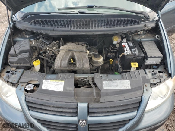 2007 Dodge Caravan SE with VIN 1D4GP25B67B154147, listed as a Copart auction lot 53184375 with 146,637 mi miles and Clean Title. Bid and sale history available at carsss.com. Image 12.