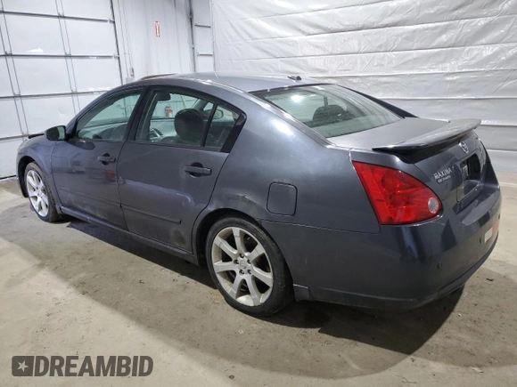 2008 Nissan Maxima 3.5 SL with VIN 1N4BA41EX8C801509, listed as a Copart auction lot 48720855 with 0 mi miles and Salvage Title. Bid and sale history available at carsss.com. Image 2.