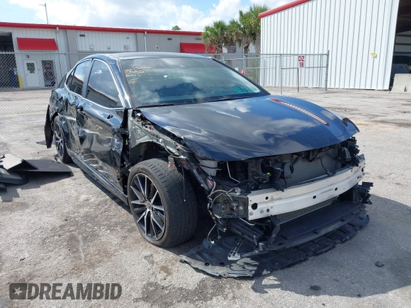 2023 Toyota Camry SE with VIN 4T1G11AK6PU741172, listed as a IAAI auction lot 41599909 with 56,668 mi miles and . Bid and sale history available at DreamBid. Image 17.