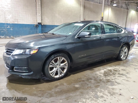 2015 Chevrolet Impala LT with VIN 2G1125S34F9201281, listed as a Copart auction lot 53242925 with 207,435 mi miles and Clean Title. Bid and sale history available at carsss.com. Image 1.
