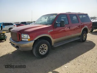 2003 Ford Excursion с VIN 1FMSU45F53EA92386, выставлен на аукционе Copart как лот 47809505 с пробегом 147 603 миль миль и Списание • Salvage title. История ставок и продаж доступна на DreamBid. Изображение 1.