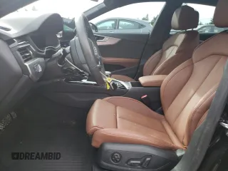 2023 Audi A5 Sportback S line Premium Plus with VIN WAUFACF55PA019396, listed as a Copart auction lot 46191885 with 7,404 mi miles and Salvage Title. Bid and sale history available at carsss.com. Image 7.