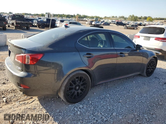 2011 Lexus IS 250 with VIN JTHBF5C2XB5149537, listed as a Copart auction lot 75994294 with 57,272 mi miles and Clean Title. Bid and sale history available at carsss.com. Image 3.