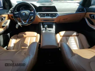 2021 BMW 3 Series 330i with VIN 3MW5R1J08M8B68719, listed as a Copart auction lot 49869565 with 41,200 mi miles and Salvage Title. Bid and sale history available at carsss.com. Image 8.