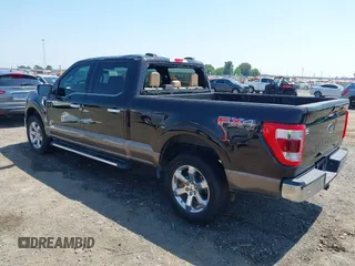 2021 Ford F-150 XL with VIN 1FTFW1E52MFC60891, listed as a IAAI auction lot 42449525 with 85,325 mi miles and . Bid and sale history available at DreamBid. Image 3.