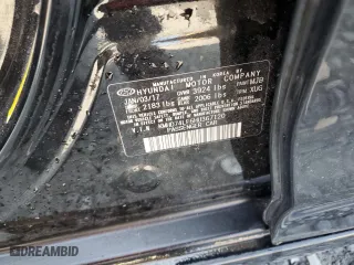 2017 Hyundai Elantra SE with VIN KMHD74LF6HU367120, listed as a Copart auction lot 66754294 with 63,966 mi miles and Salvage Title. Bid and sale history available at carsss.com. Image 12.