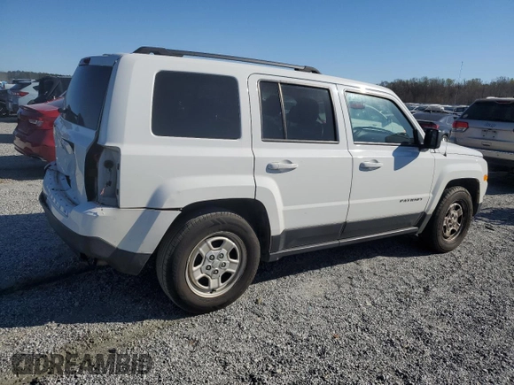 2017 Jeep Patriot Sport with VIN 1C4NJPBB3HD120647, listed as a Copart auction lot 50074105 with 126,375 mi miles and Salvage Title. Bid and sale history available at DreamBid. Image 3.