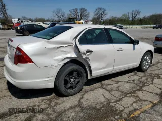 2010 Ford Fusion SE with VIN 3FAHP0HA0AR388480, listed as a Copart auction lot 52147335 with 144,411 mi miles and Salvage Title. Bid and sale history available at carsss.com. Image 3.