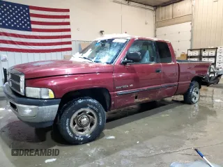 2001 Dodge 1500 with VIN 3B7HF13Y91G204298, listed as a Copart auction lot 46841055 with 156,996 mi miles and Salvage Title. Bid and sale history available at DreamBid. Image 1.