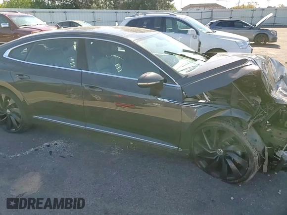 2019 Volkswagen Arteon SEL R-Line with VIN WVWSR7AN2KE028311, listed as a Copart auction lot 75924464 with 23,171 mi miles and Salvage title. Bid and sale history available at DreamBid. Image 11.