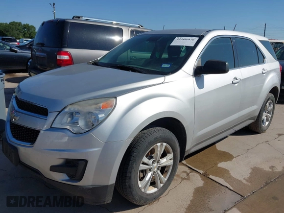 2015 Chevrolet Equinox LS with VIN 2GNALAEK8F1179193, listed as a IAAI auction lot 42106476 with 129,296 mi miles. Bid and sale history available at carsss.com. Image 2.