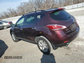 2014 Nissan Murano SV with VIN JN8AZ1MUXEW418975, listed as a Copart auction lot 44409704 with 100,336 mi miles and Salvage Title. Bid and sale history available at carsss.com. Image 2.
