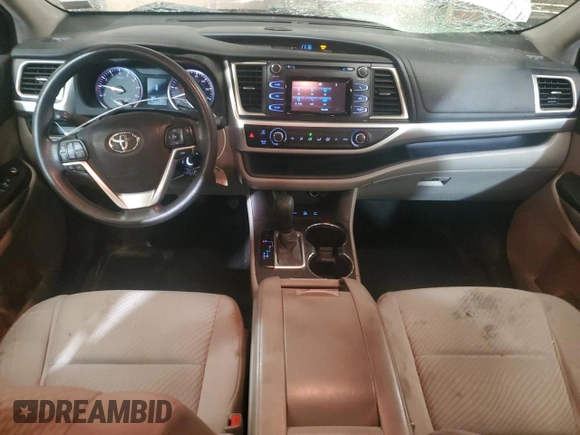 2015 Toyota Highlander LE z VIN 5TDBKRFHXFS217825, wystawiony jako Copart lot #57860765 z przebiegiem 221 930 mil mil oraz Szkoda całkowita • Salvage title. Historia ofert i sprzedaży dostępna na DreamBid. Obrazek 8.