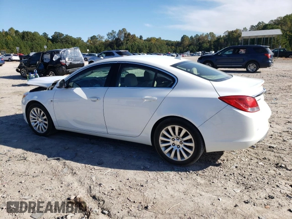 2011 Buick Regal CXL RL5 with VIN W04GT5GC2B1001046, listed as a Copart auction lot 76458194 with 245,810 mi miles and Salvage Title. Bid and sale history available at DreamBid. Image 2.