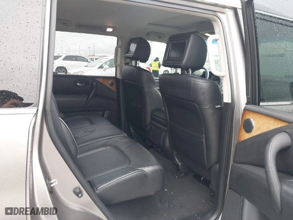 2014 Infiniti QX80 with VIN JN8AZ2ND2E9750945, listed as a IAAI auction lot 41557606 with 95,675 mi miles. Bid and sale history available at carsss.com. Image 8.