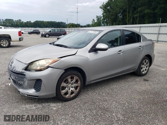 2013 Mazda 3 i SV with VIN JM1BL1TF4D1825948, listed as a Copart auction lot 67171054 with 126,628 mi miles and Non Repairable. Bid and sale history available at DreamBid. Image 1.