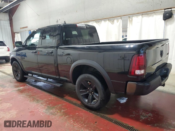 2021 Ram 1500 Warlock z VIN 1C6RR7GGXMS526629, wystawiony jako Copart lot #57223795 z przebiegiem 26 475 mil mil oraz Szkoda całkowita • Salvage title. Historia ofert i sprzedaży dostępna na DreamBid. Obrazek 2.