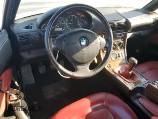 2001 BMW Z3 3.0i with VIN WBACN53461LJ57698, listed as a Copart auction lot 42313655 with 97,521 mi miles and Salvage Title. Bid and sale history available at carsss.com. Image 8.