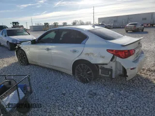 2015 Infiniti Q50 Premium with VIN JN1BV7AP9FM350293, listed as a Copart auction lot 42134735 with 138,152 mi miles and Salvage Title. Bid and sale history available at carsss.com. Image 2.