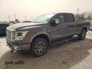 2016 Nissan Titan XD PRO-4X with VIN 1N6BA1F4XGN502773, listed as a Copart auction lot 49285535 with 129,390 mi miles and Clean Title. Bid and sale history available at carsss.com. Image 1.