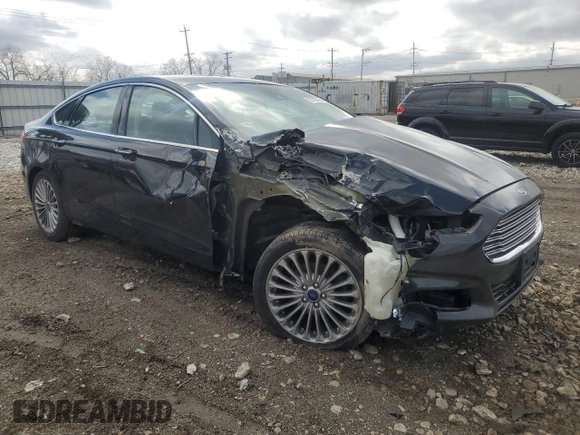 2013 Ford Fusion Titanium with VIN 3FA6P0K90DR158500, listed as a Copart auction lot 52103925 with 188,504 mi miles and Salvage Title. Bid and sale history available at carsss.com. Image 4.