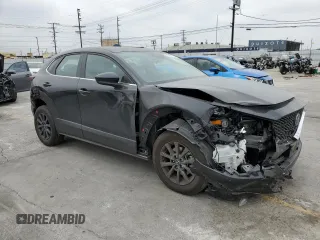 2025 Mazda CX-30 S with VIN 3MVDMBAMXSM778811, listed as a Copart auction lot 54241865 with 8,822 mi miles and Salvage title. Bid and sale history available at DreamBid. Image 4.