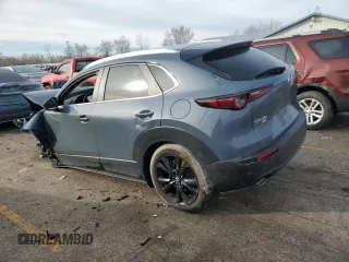 2023 Mazda CX-30 S Carbon Edition with VIN 3MVDMBCM8PM530335, listed as a Copart auction lot 43422075 with Not Provided miles and Salvage Title. Bid and sale history available at DreamBid. Image 2.