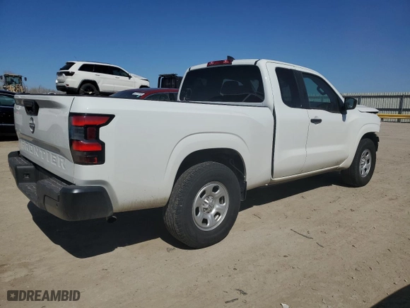 2023 Nissan Frontier S with VIN 1N6ED1CL9PN657282, listed as a Copart auction lot 48921625 with 25,804 mi miles and Clean Title. Bid and sale history available at carsss.com. Image 3.