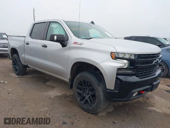 2022 Chevrolet Silverado 1500 LT Trail Boss with VIN 1GCPYFEL3NZ232477, listed as a IAAI auction lot 41493600 with 46,070 mi miles and . Bid and sale history available at DreamBid. Image 1.